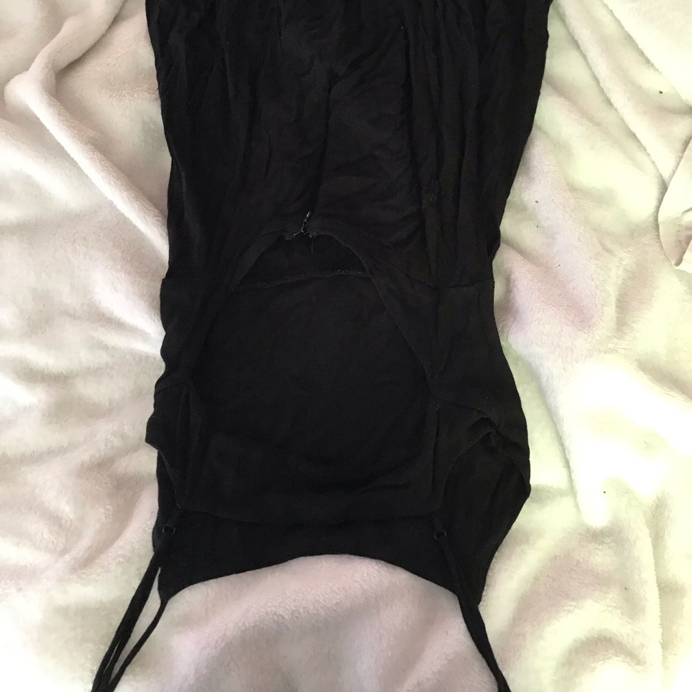 cute backless dress